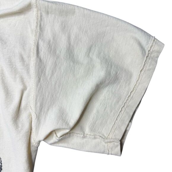 Diet Starts Monday Mens Large Graphic Print T Shirt Cream Streetwear - Picture 5 of 9